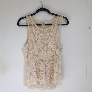Lace Tank XS